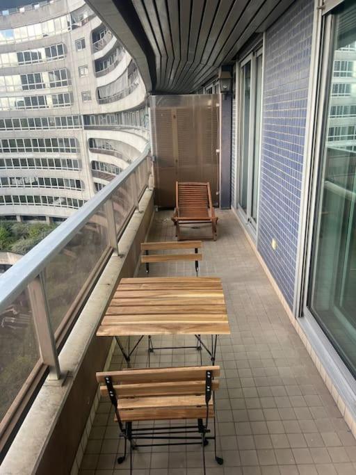 Tour Eiffel Terrasse Vue Seine Apartment Париж Екстериор снимка